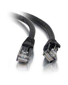 10ft Cat5e Snagless Unshielded (utp) Ethernet Network Patch Cable - Black(1/ea)