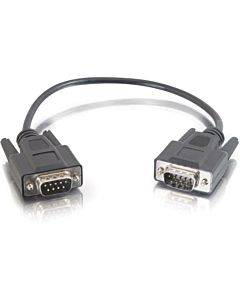 3ft Db9 M/m Serial Rs232 Cable-black(1/ea)