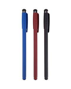 Stylus & Pen (3-pack) (black/blue/red)(1/ea)