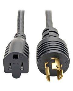 1ft Power Cord 15a 14awg 5-15r To L5-15p(1/ea)
