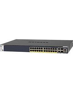 24x1g Poe+ Stackable Managed Switch With 2x10gbase-t And 2xsfp+ (550w Psu)(1/ea)