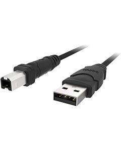 Belkin-usb Cable-4 Pin Usb Type A (m)-4 Pin Usb Type B (m)-10 Ft(1/ea)