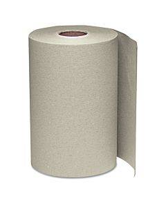 Hardwound Roll Towels, 8" X 350 Ft, Natural, 12 Rolls/carton