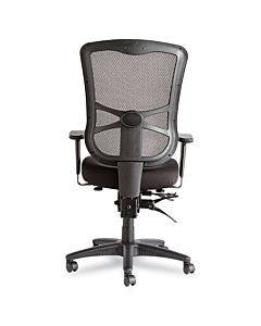 Alera Elusion Series Mesh High-back Multifunction Chair, Supports Up To 275 Lb, 17.2" To 20.6" Seat Height, Black