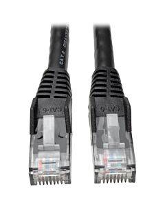 10ft Cat6 Gigabit Snagless Molded Patch Cable Rj45 M/m Black(1/ea)