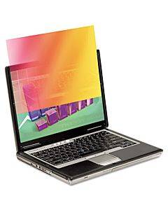 Gold Frameless Privacy Filter For 15.6" Widescreen Laptop, 16:9 Aspect Ratio