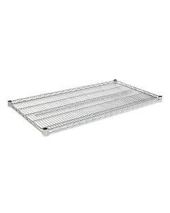 Industrial Wire Shelving Extra Wire Shelves, 48w X 24d, Silver, 2 Shelves/carton