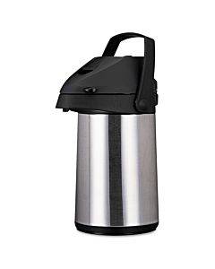 Direct Brew/serve Insulated Airpot With Carry Handle, 2200ml, Stainless Steel