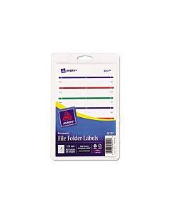 Printable 4" X 6" - Permanent File Folder Labels, 0.69 X 3.44, White, 7/sheet, 36 Sheets/pack, (5215)