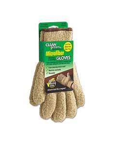 Cleangreen Microfiber Dusting Gloves, 5" X 10, Pair