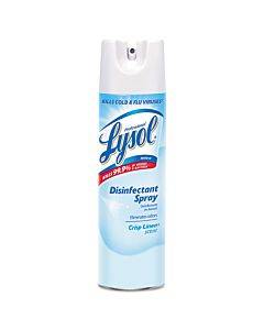 Disinfectant Spray, Crisp Linen, 19 Oz Aerosol Spray