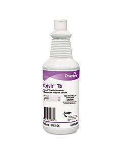 Oxivir Tb One-step Disinfectant Cleaner, 32 Oz Bottle, 12/carton