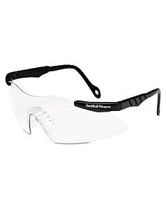 Magnum 3g Safety Glasses, Mini Black Frame, Clear Lens