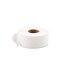 Jrt Jumbo Bath Tissue, Septic Safe, 1-ply, White, 3.5 X 1,200 Ft, 12 Rolls/carton