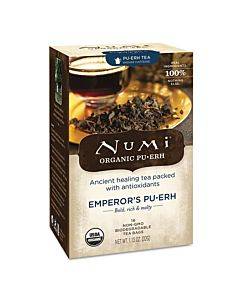 Organic Teas And Teasans, 0.125 Oz, Emperor's Puerh, 16/box