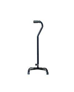 Drive Medical Quad Cane-small Base Black With Foam Grip Part No.rtl10310