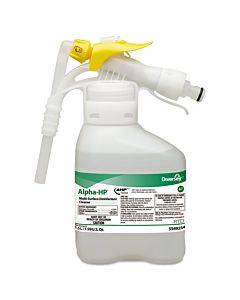 Alpha-hp Multi-surface Disinfectant Cleaner, Citrus Scent, 1.5 L Rtd Spray Bottle, 2/carton