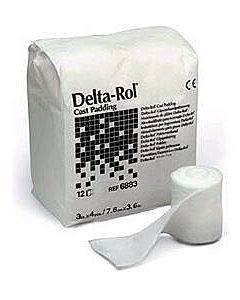 Cast Padding Undercast Delta-rolâ® 4 Inch X 4 Yard Synthetic Nonsterile(12/pk)