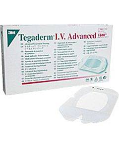 Tegaderm I.v. Transparent Adhesive Advanced Securement Dressing 4" X 4-3/4" Part No. 1688 (50/box)