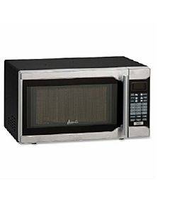 0.7 Cu.ft Capacity Microwave Oven, 700 Watts, Stainless Steel And Black