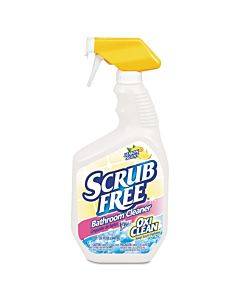 Scrub Free Soap Scum Remover, Lemon, 32 Oz Spray Bottle, 8/carton