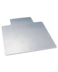 Duramat Moderate Use Chair Mat For Low Pile Carpet, 45 X 53, Wide Lipped, Clear