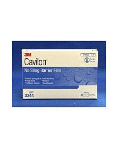 3m Cavilon No-sting Barrier Film Wipes Part No. 3344 (25/box)