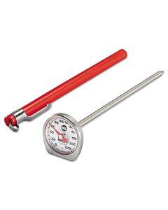 Dishwasher-safe Industrial-grade Analog Pocket Thermometer, 0f To 220f