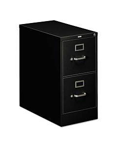 310 Series Two-drawer, Full-suspension File, Letter, 26-1/2d, Black