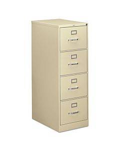 310 Series Four-drawer, Full-suspension File, Legal, 26-1/2d, Putty