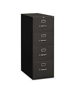 310 Series Four-drawer Full-suspension File, Legal, 18.25w X 26.5d X 52h, Charcoal