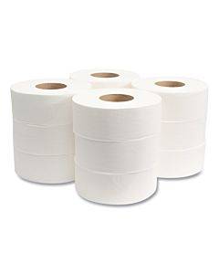 Jumbo Bath Tissue, Septic Safe, 2-ply, White, 500 Ft, 12/carton