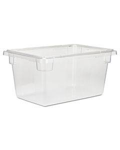 Food/tote Boxes, 5 Gal, 12 X 18 X 9, Clear, Plastic