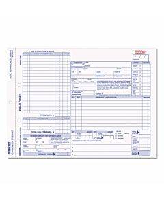 Speediset Four-part Auto Repair Form, Four-part Carbonless, 11 X 8.5, 50 Forms Total