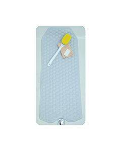 No-skid Cushioned Bath Mat, 15-3/4" X 41", Blue Part No. 523-1740-1900 (1/ea)