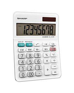 El-310wb Mini Desktop Calculator, 8-digit Lcd