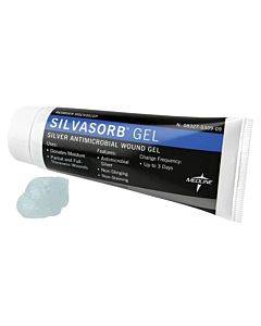 Silvasorb Antimicrobial Hydrogel With Ionic Silver, 3 Oz Part No. Msc9303ep (1/ea)