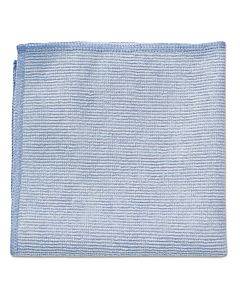 Microfiber Cleaning Cloths, 12 X 12, Blue, 24/pack