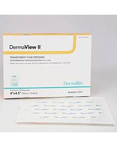 Dermarite Industries Dermaview Ii Transparent Film Dressing Model: 00253e (1/ea)