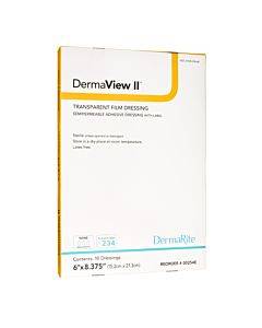 Dermarite Industries Dermaview Ii Transparent Adhesive Film Dressing Model: 00254e (10/bx)