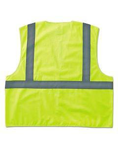 Glowear 8205hl Type R Class 2 Super Econo Mesh Safety Vest, Lime, 2x-/3x-large