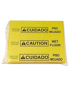 Over-the-spill Pad Tablet, 12 Oz, 14 X 16.5, 25/pack