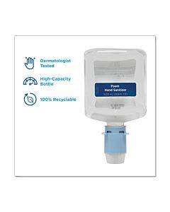 Pacific Blue Ultra Automated Sanitizer Dispenser Refill Foam Hand Sanitizer, 1,000 Ml Bottle, Fragrance-free, 3/carton