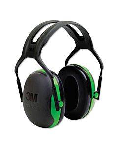 Peltor X1 Earmuffs, 22 Db Nrr, Green