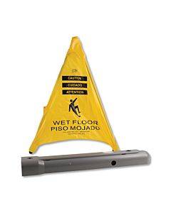 Pop Up Safety Cone, 3 X 2.5 X 20, Yellow
