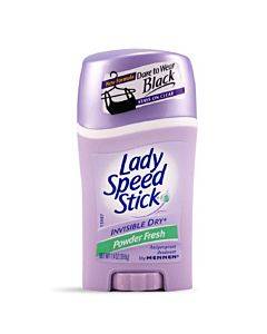 Antiperspirant / Deodorant Lady Speed Stickâ® Solid 1.4 Oz. Powder Fresh Scent(12/ca)