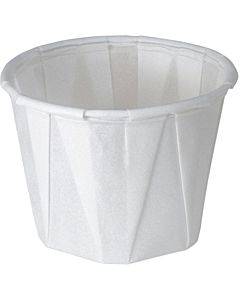 Paper Souffle Cup, 1 Oz., Regular, White Part No. 90204 (1/ea)