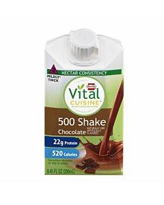 Oral Supplement Vital Cuisineâ® 500 Shake Chocolate Flavor Liquid 8.45 Oz. Carton(27/ca)