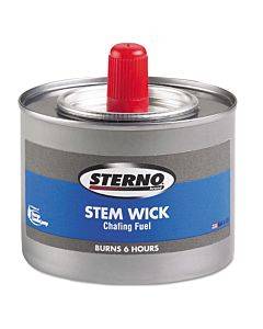 Chafing Fuel Can With Stem Wick, Methanol, 6 Hour Burn, 1.89 G, 24/carton