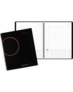 At-a-glance Planning Notebook With Unruled Monthly Calendars